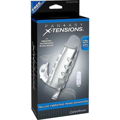 Fantasy X-Tensions Deluxe Vibrating Penis Enhancer