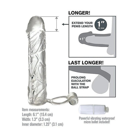 Fantasy X-Tensions Vibrating Super Penis Sleeve