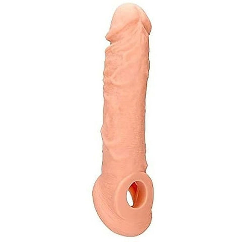 RealRock 8 Inch Penis Extender with Rings by Shots Toys