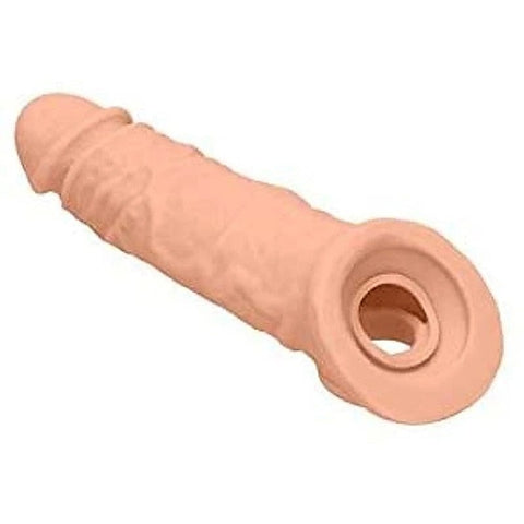 RealRock 8 Inch Penis Extender with Rings by Shots Toys