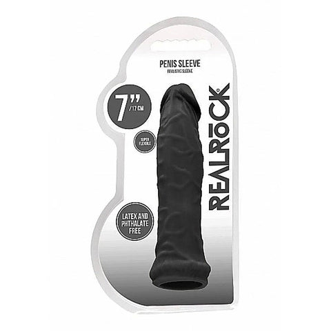Realrock Skin Penis Sleeve 6 inch by Shots Toys