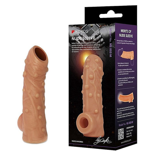 Nude Male Penis Extension Sleeve 2 by Kokos