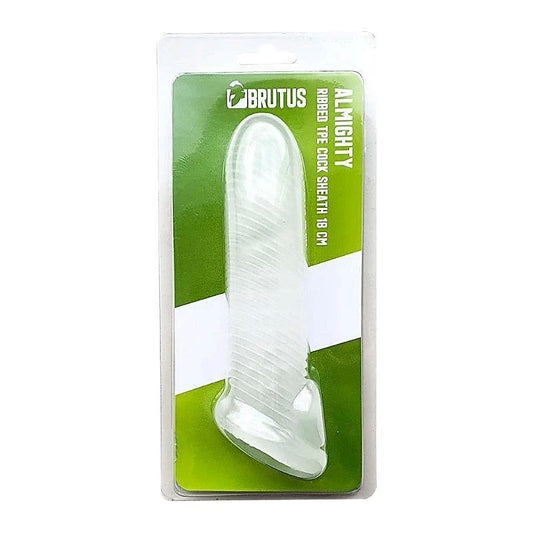 Almighty Ribbed Cock Sheath by Brutus