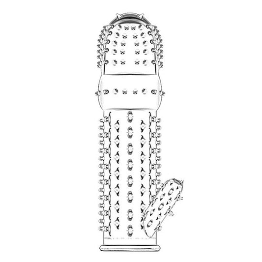 Penis Sleeve with Tickler by BDStyle