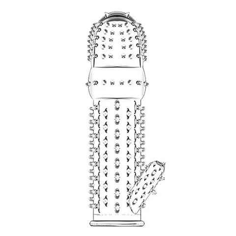 Penis Sleeve with Tickler by BDStyle