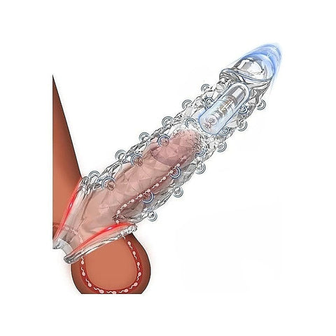 Penis Sleeve with Tickler by BDStyle