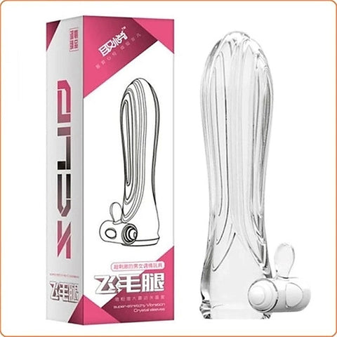 Scud Super-Stretchy Vibration Crystal Sleeves by BDStyle
