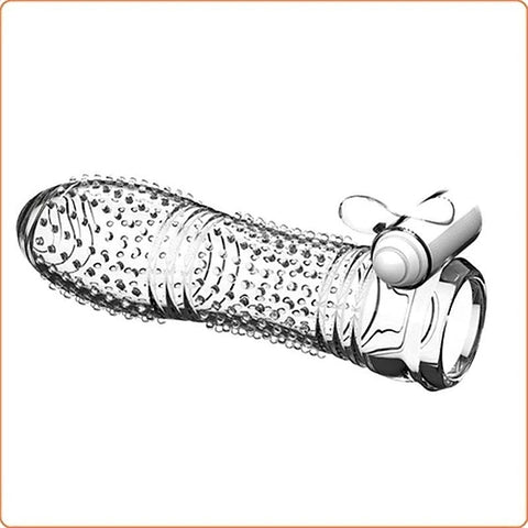 Bola Super-Stretchy Vibration Crystal Sleeves by BDStyle