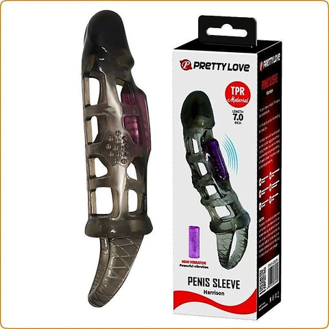 Vibration Crystal Penis Sleeve by BDStyle