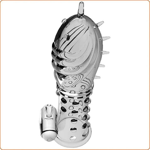 Vibrating Crystal Penis Sleeve by BDStyle