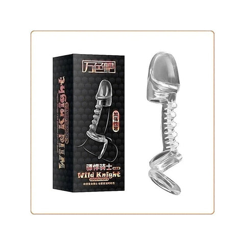Warrion Glans Sleeve With Ball Ring Vibrating by BDStyle