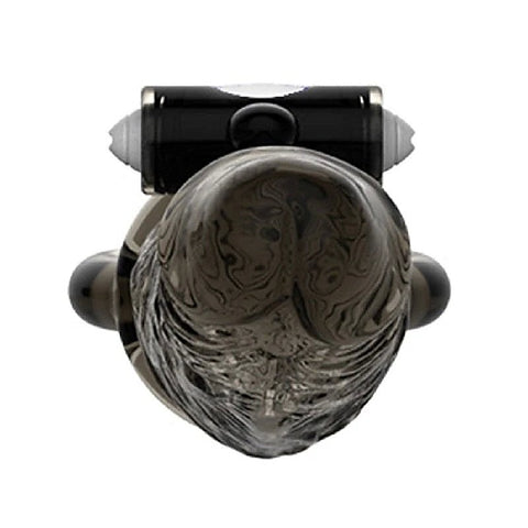 Black Warrior Veiny Vibrating Penis Sleeve by BDStyle