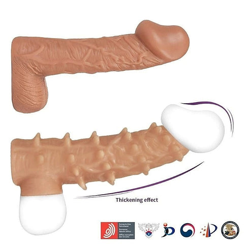 Nude Realistic Cock Sleeve 3 Medium by Kokos