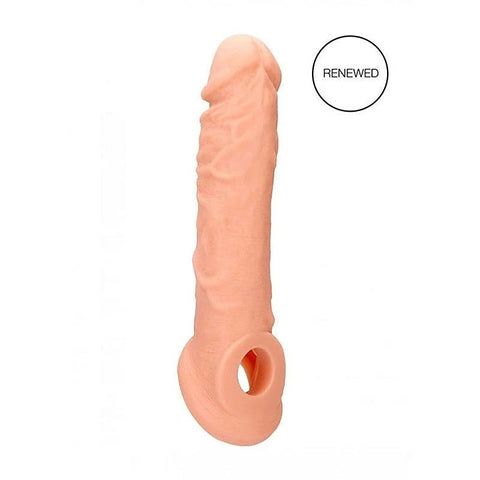 REALROCK 8'' Realistic Penis Extender with Cock Ring