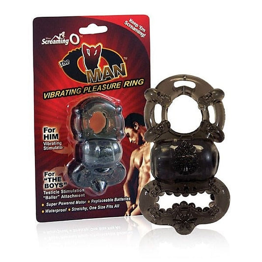 The Oh Man Erection-Enhancing Cock Ring by Screaming O