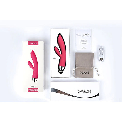Trysta Multi Functions Rabbit Vibrator with G Spot Ball