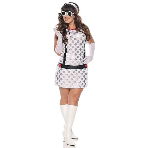 Miss Mod White Costume by Seven 'til Midnight