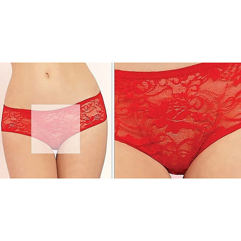 Lace Boyshorts Open Crotch & Ruffles by Seven 'til Midnight