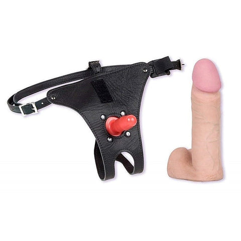Vac-U-Lock 6 Realistic Cock with Strap-On by Doc Johnson