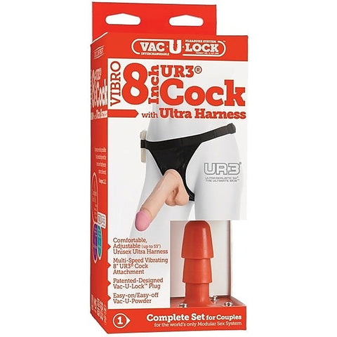 Vibrating 8 UR3 Cock Set 1 by Doc Johnson