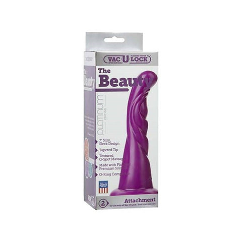 The Beauty Strap-On Purple by Doc Johnson