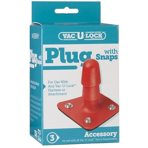 Vac-U-Lock Plug With Snaps by Doc Johnson