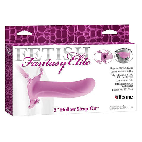 Fetish Fantasy Elite 7 Inch Hollow Strap-On Dildo