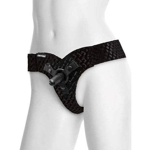EZ Rider Thong Velvet Harness by Doc Johnson
