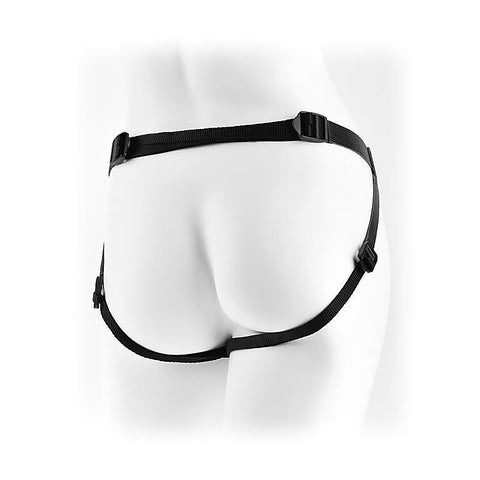 Fetish Fantasy Leather Low-Rider Strap On Harness