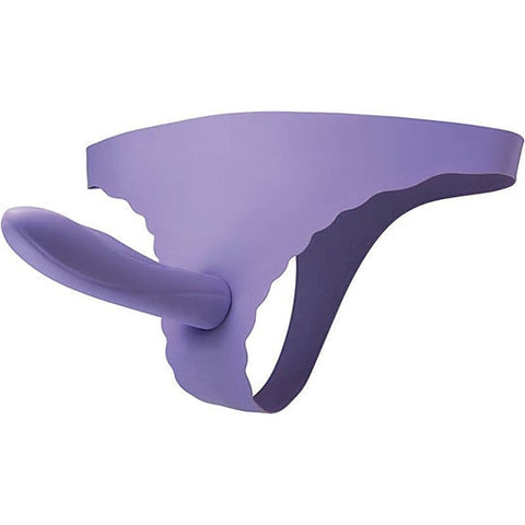 Gratify L/XL Lavender Adjustable Strap-On by Vibe Therapy