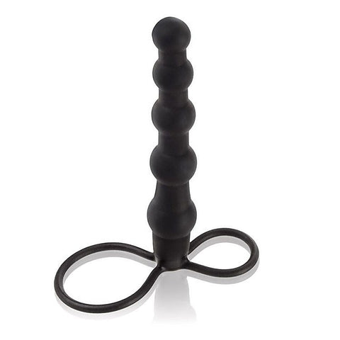 Silicone Beaded Double Rider Anal Beads