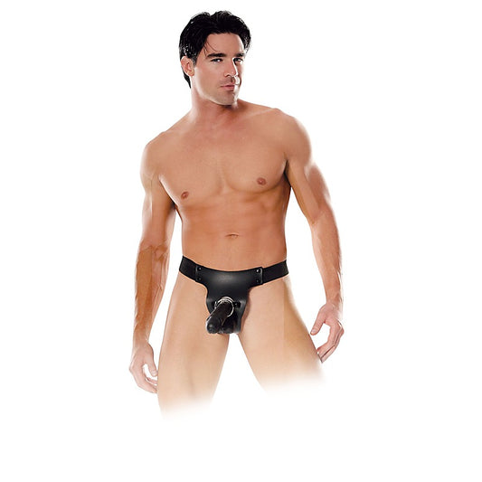 Fetish Fantasy Mr. Big Hollow 8 Inch Strap-On Dildo
