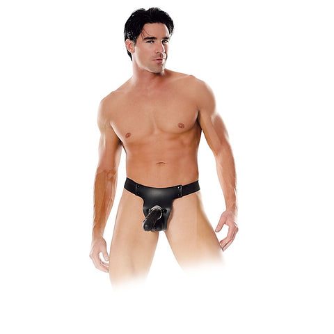 Fetish Fantasy Mr. Big Hollow 8 Inch Strap-On Dildo