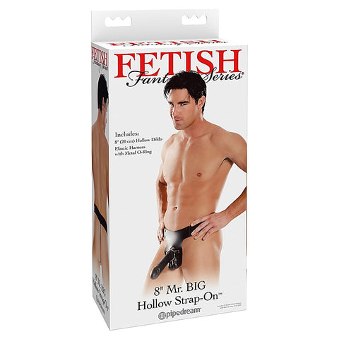 Fetish Fantasy Mr. Big Hollow 8 Inch Strap-On Dildo