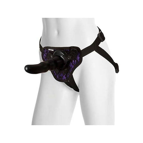 Black Rose Harness Your Desire Strap-On Set by Doc Johnson