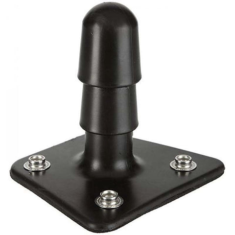 Vac-U-Lock Crotchless Velvet Harness with Plug