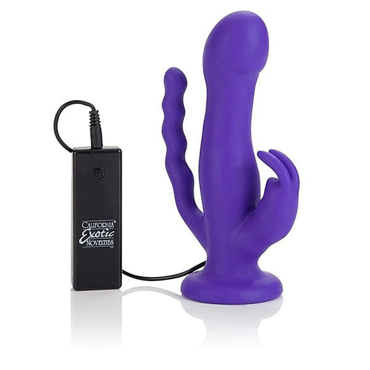 Love Rider 10 Function Triple Rider by California Exotics