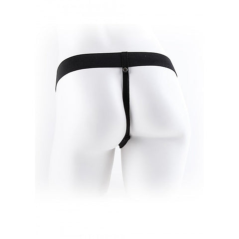 Fetish Fantasy Series 7 Inch Hollow Strap-On Dong with Balls