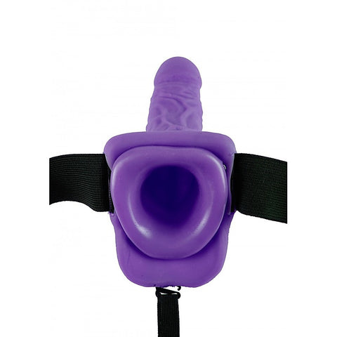 Fetish Fantasy Series 7 Inch Hollow Strap-On Dong with Balls