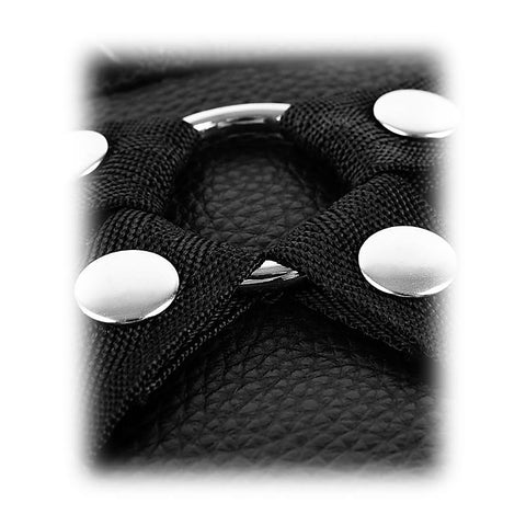 Fetish Fantasy Leather Lovers Strap On Harness