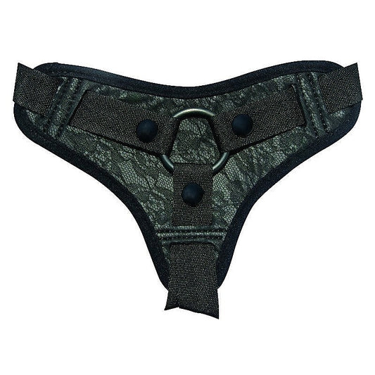 Midnight Lace Strap On by Sportsheets