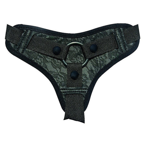 Midnight Lace Strap On by Sportsheets