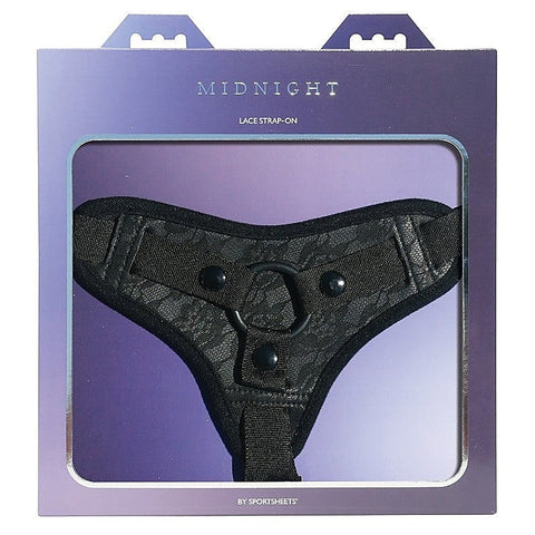 Midnight Lace Strap On by Sportsheets