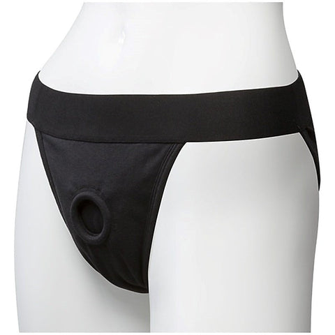 Vac-U-Lock Panty Harness Plug Full Back by Doc Johnson