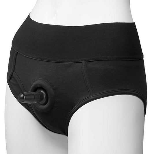 Vac-U-Lock Panty Harness Plug Briefs by Doc Johnson