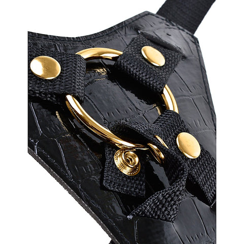 Fetish Fantasy Gold Designer Strap-On Dildo
