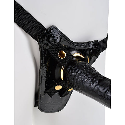 Fetish Fantasy Gold Designer Strap-On Dildo