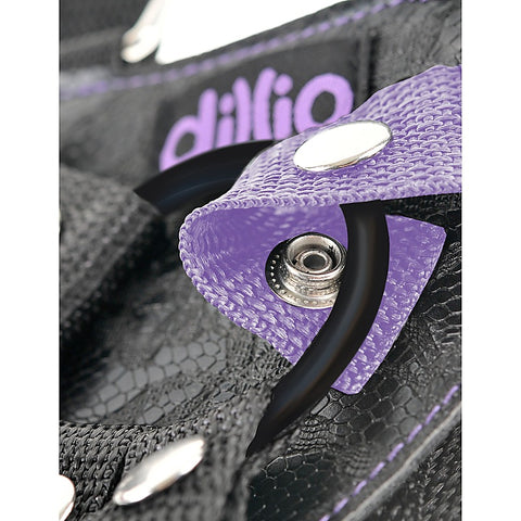 Dillio 7 Inch Strap-On Suspender Harness Set