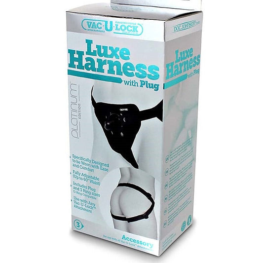 Luxe Harness with Plug Vac-U-Lock by Doc Johnson