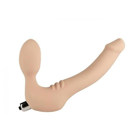 Simply Strapless Vibrating Silicone Strap-On by SI Novelties